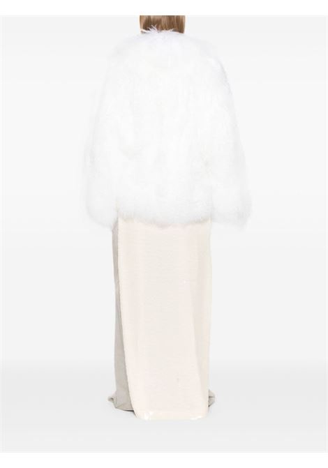 White shearling jacket The Attico - women THE ATTICO | 248WCB44FUR2001